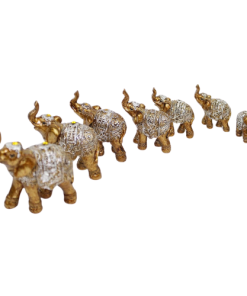 Lucky Elephants Statues Set