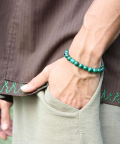 Malachite Healing Crystal Bracelet